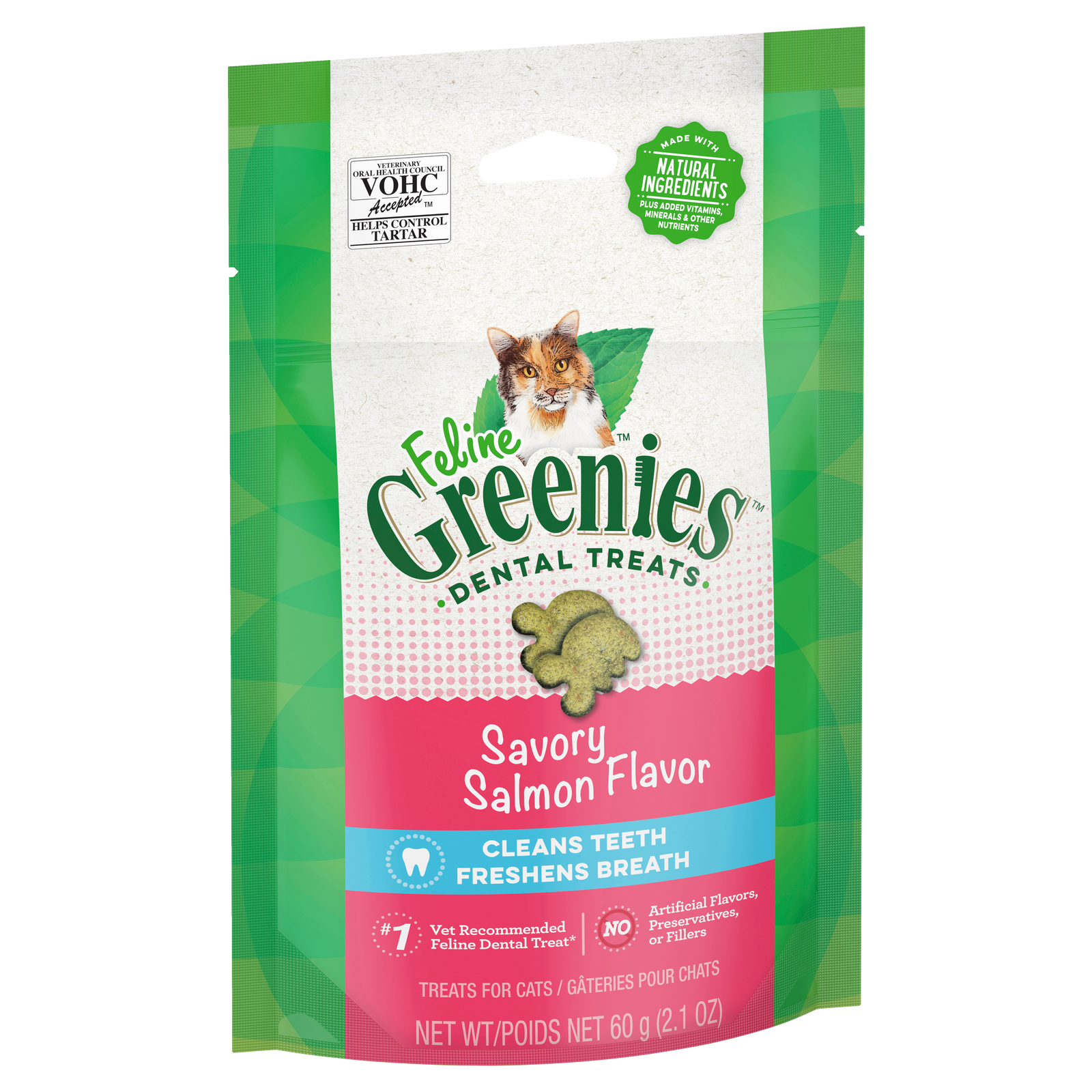 Greenies feline shop dental cat treats