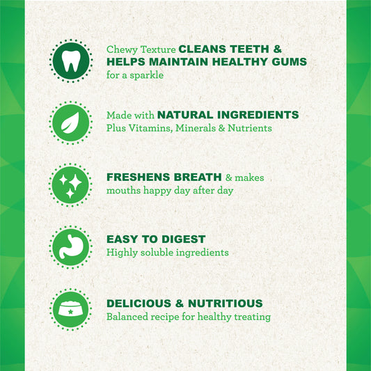 GREENIES Original Dental Teenie Dental Dog Treats 43 pack