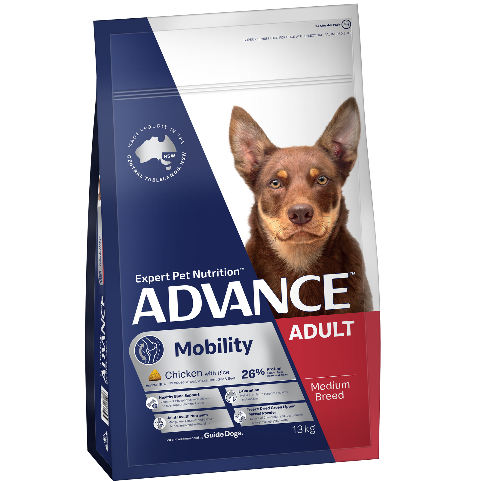 ADVANCE™ Mobility Adult Medium Breed Chicken with Rice