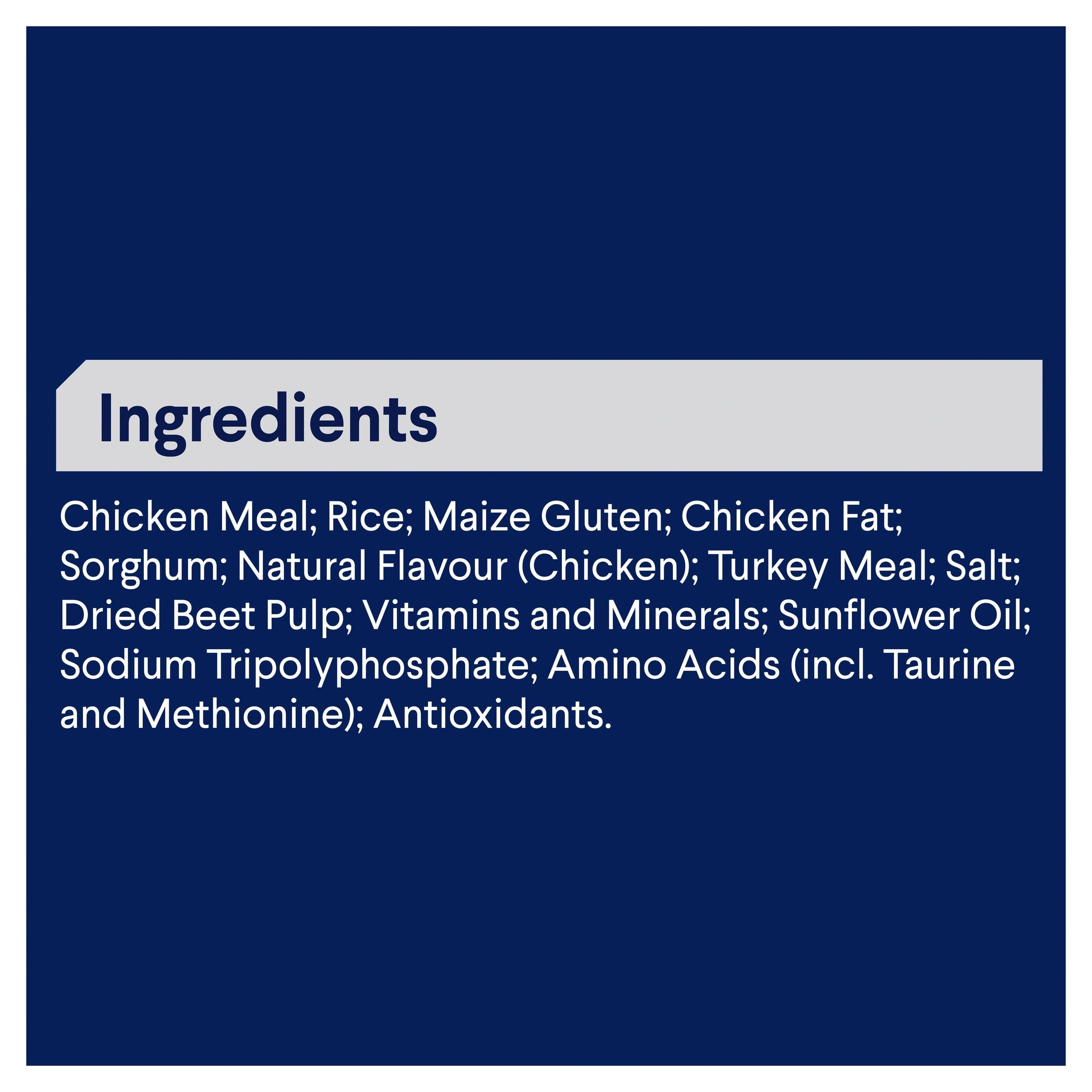 Blue buffalo dog food ingredients outlet list