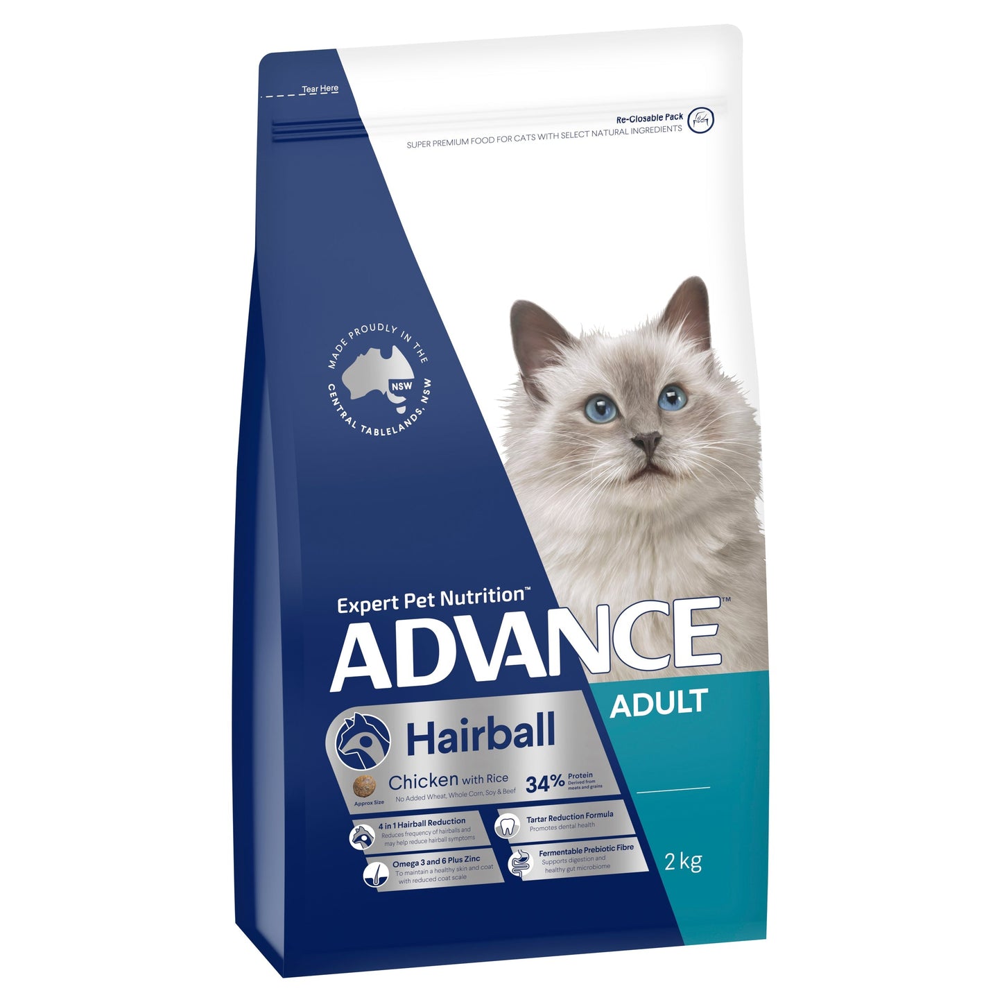ADVANCE™ Hairball Adult Chicken with Rice