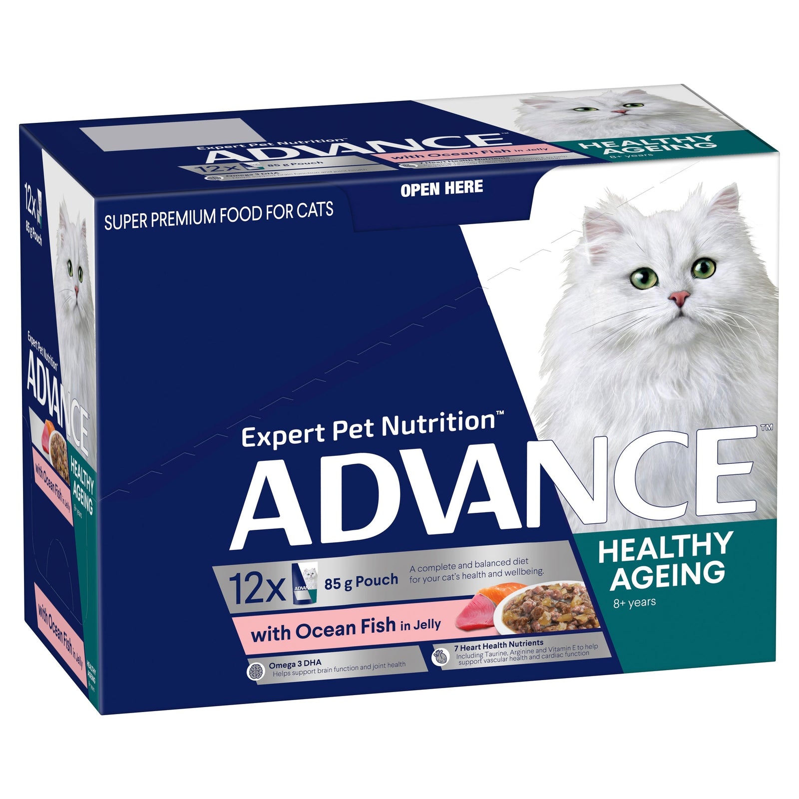 ADVANCE™ Healthy Ageing Ocean Fish in Jelly Pouches