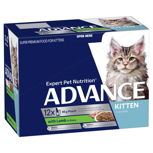 ADVANCE™ Kitten Lamb in Gravy Pouches