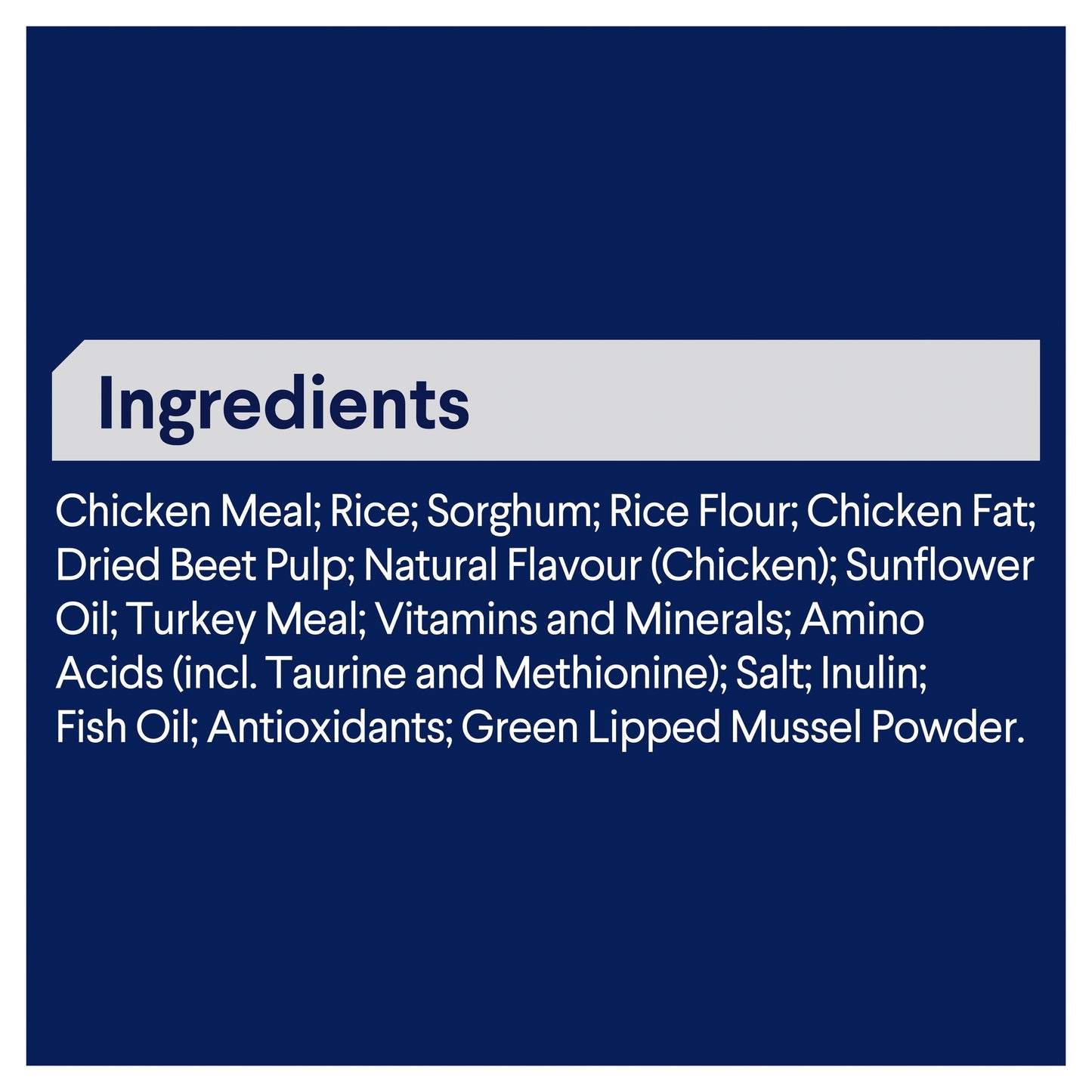 ADVANCE™ Healthy Ageing Large Breed Chicken with Rice