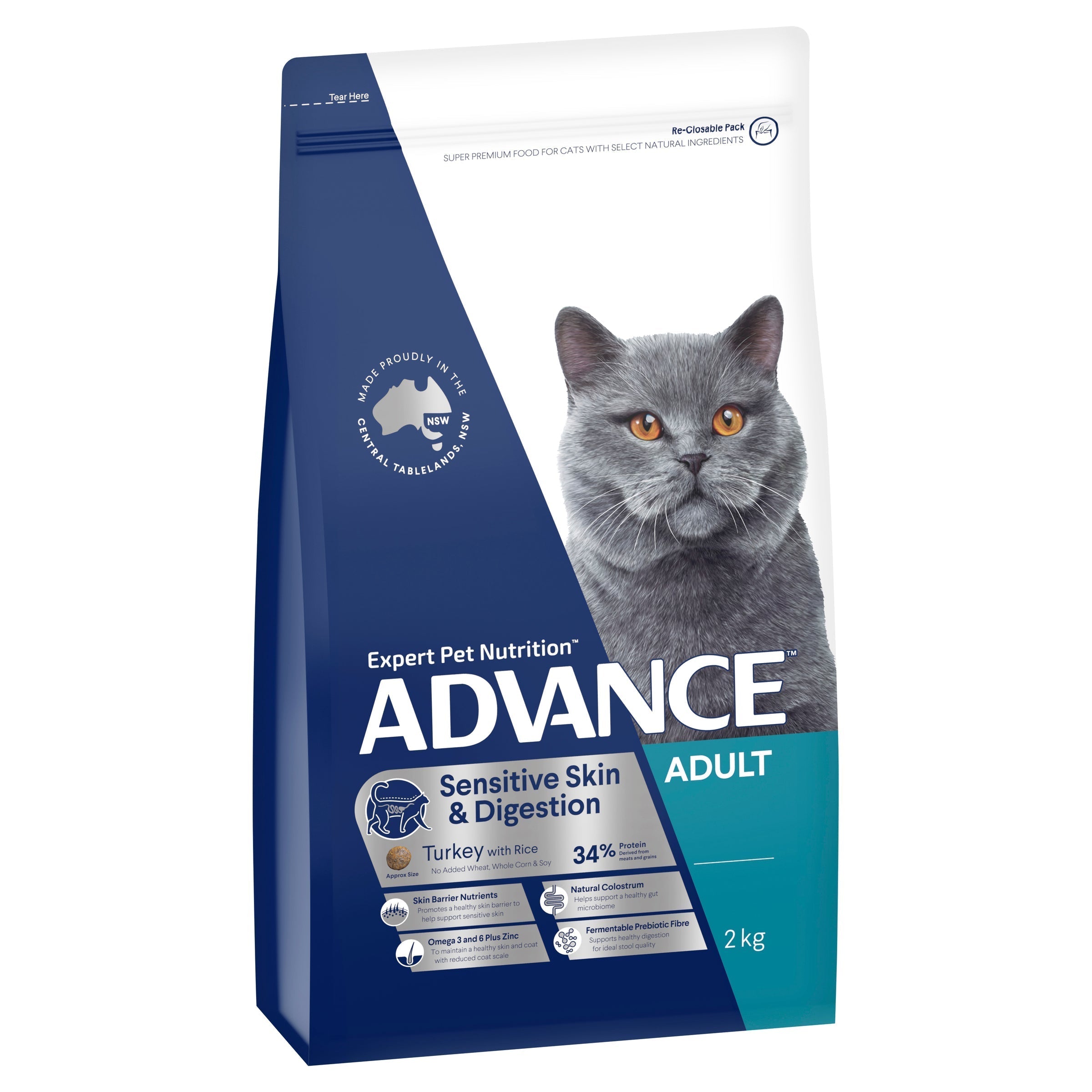 ADVANCE Sensitive Skin Digestion Adult Turkey with Rice ADVANCE Pet