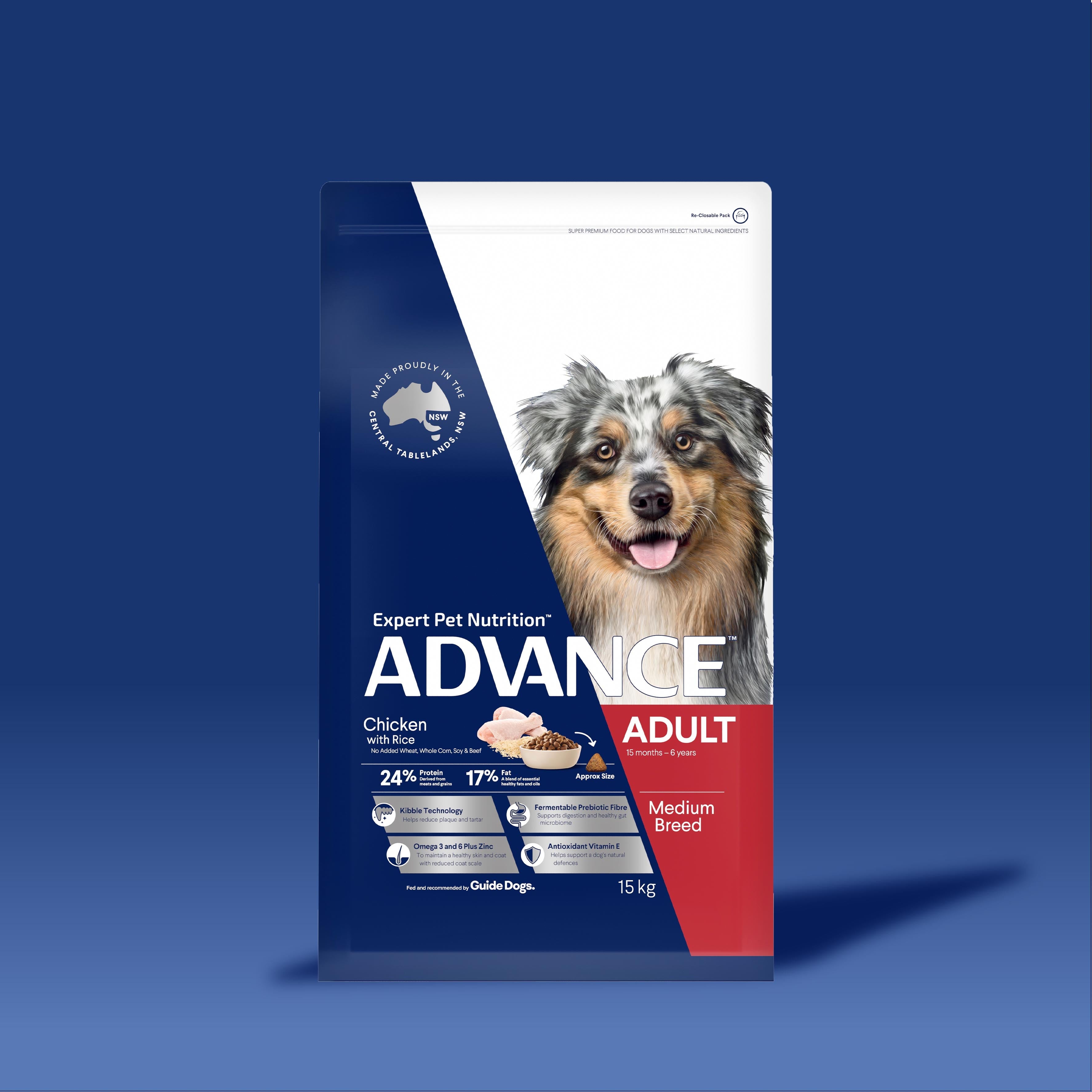 ADVANCE Adult Medium Breed Chicken With Rice ADVANCE Pet advance-adult-medium-breed-chicken-with-rice-advance-pet