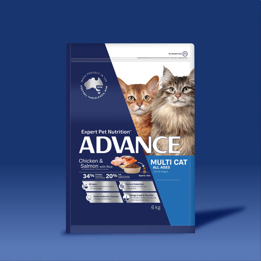 ADVANCE™ Multi Cat Chicken & Salmon with Rice