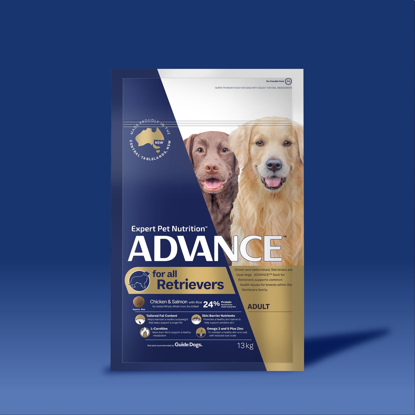 ADVANCE™ Retrievers Adult Large Breed Chicken & Salmon with Rice